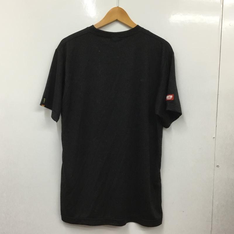 アンドロ andro Tシャツ 半袖 卓球ウェア スポーツウェア タグ付き M ロゴ、文字 黒 / ブラック / メンズ USED 古着 中古 10135674