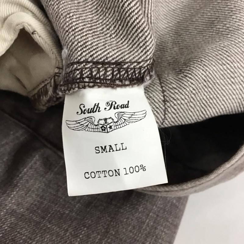 サウスロード SOUTH ROAD パンツ デニム、ジーンズ デニムパンツ スリムパンツ カジュアルパンツ S 無地 茶 / ブラウン /  メンズ USED 古着 中古 10126739