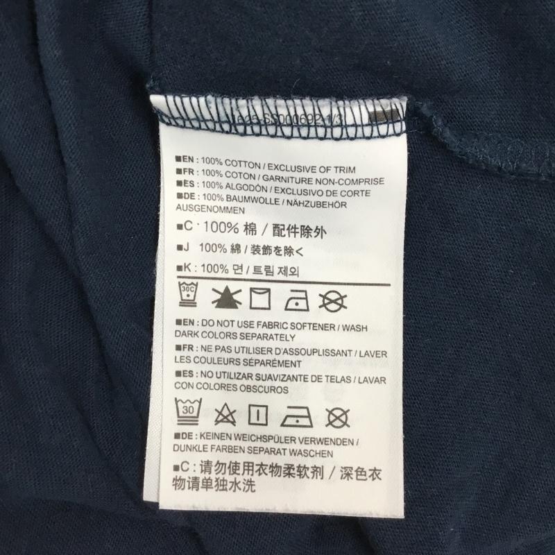 アークテリクス ARC TERYX Tシャツ 半袖 半袖カットソー プリントTシャツ クルーネックカットソー S ロゴ、文字 紺 / ネイビー / メンズ USED 古着 中古 10122946