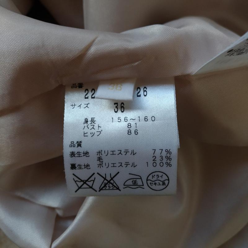 エィス A ワンピース ひざ丈スカート 36 無地 桃 / ピンク / レディース USED 古着 中古 10014379