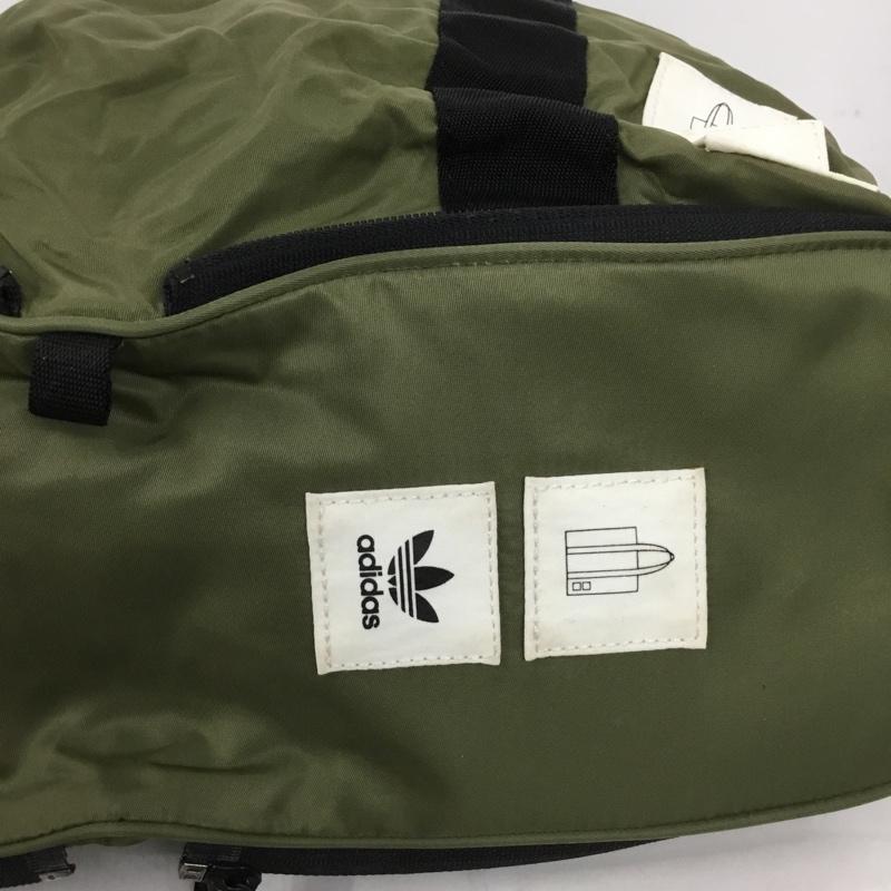 アディダス adidas トートバッグ トートバッグ DV0266 パッカブルトートバッグ 折り畳み ロゴ、文字 カーキ / カーキ / X 黒 / ブラック / メンズ USED 古着 中古 10131071