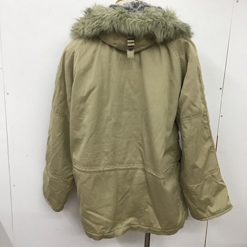 アルファインダストリー Alpha Industries ジャケット、上着 ジャケット、ブレザー ジップアップジャケット パーカージャケット アウター ミリタリージャケット L 無地 ベージュ / ベージュ / メンズ USED 古着 中古 10126053