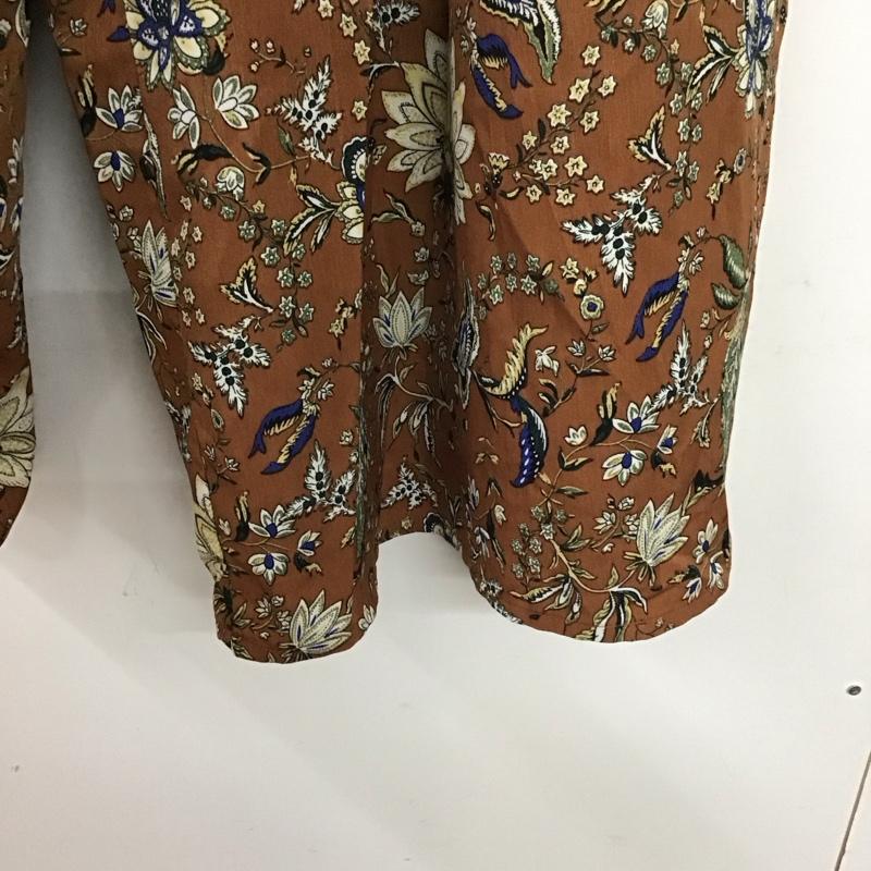チャオパニック CIAOPANIC ボトムス ボトムス ワイドパンツ FREE 総柄 茶 / ブラウン / レディース USED 古着 中古 10138064