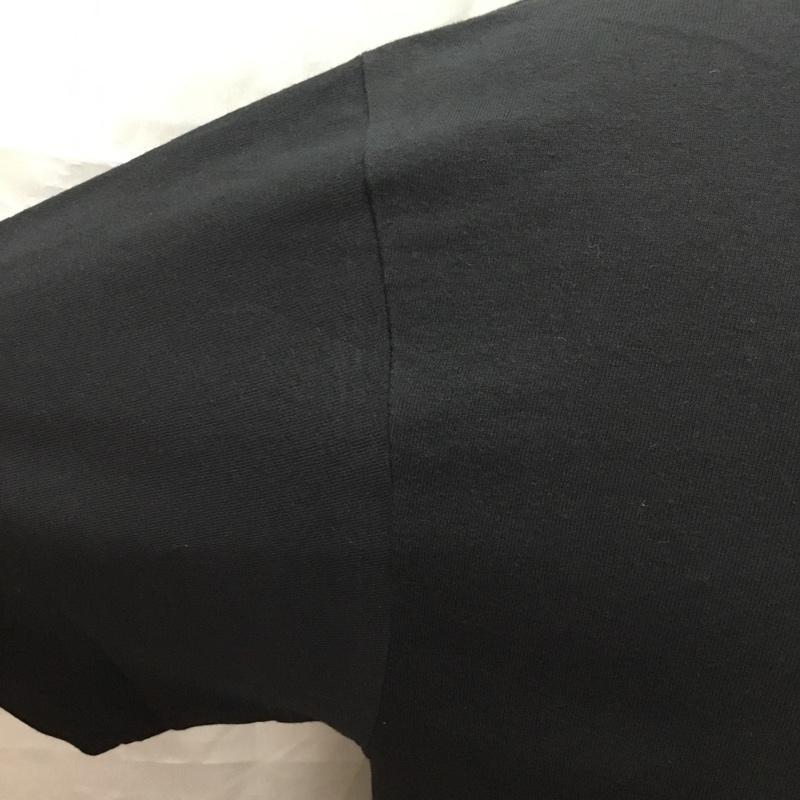 ルーディーズ RUDIES Tシャツ 半袖 半袖カットソー プリントTシャツ クルーネックカットソー 5 プリント 黒 / ブラック /  メンズ USED 古着 中古 10111305