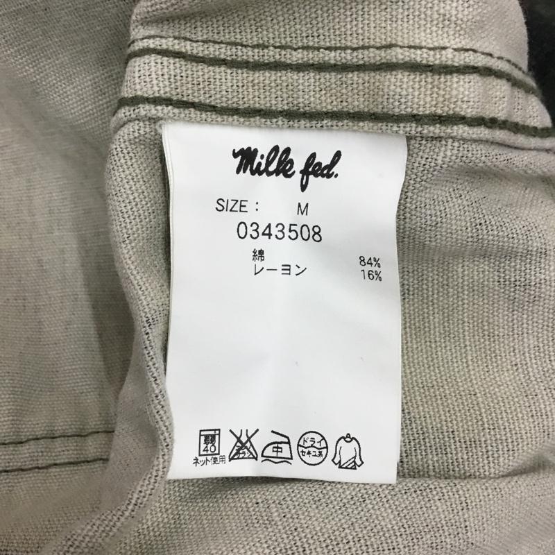 ミルクフェド MILKFED. ジャケット、上着 ジャケット、ブレザー ミリタリージャケット カジュアルジャケット 前ボタンジャケット カラージャケット M カモフラージュ柄・迷彩 マルチカラー / マルチカラー / レディース USED 古着 中古 10112235