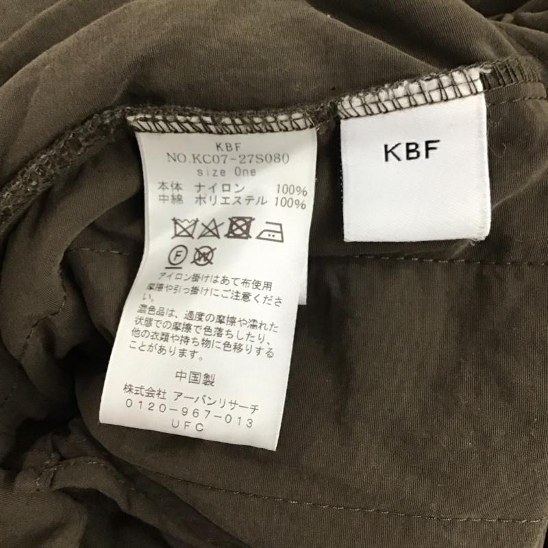 ケービーエフ KBF ジャケット、上着 ジャケット、ブレザー kc07-27s080 キルティングライナージャケット 無地 茶 / ブラウン / レディース USED 古着 中古 10120286