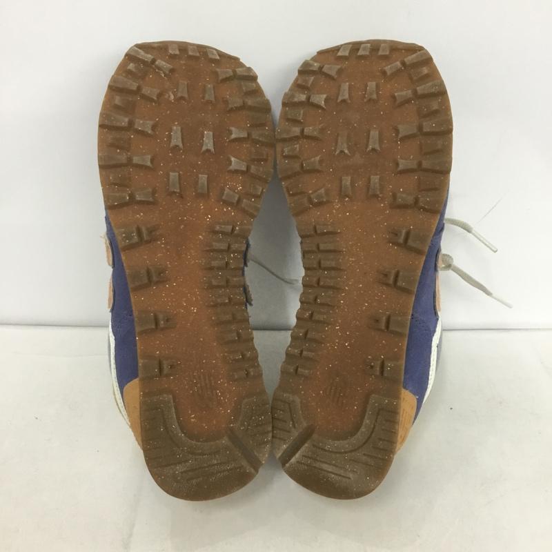 ニューバランス New Balance スニーカー スニーカー ML574RA2 24.5cm 24.5cm ロゴ、文字 青 / ブルー / レディース USED 古着 中古 10133091