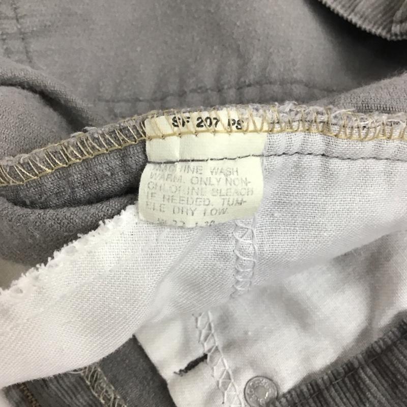 リーバイストラウスアンドコー Levi Strauss & co. パンツ デニム、ジーンズ コーデュロイパンツ スリムパンツ カジュアルパンツ 80s 33インチ 無地 灰 / グレー /  メンズ USED 古着 中古 10126121