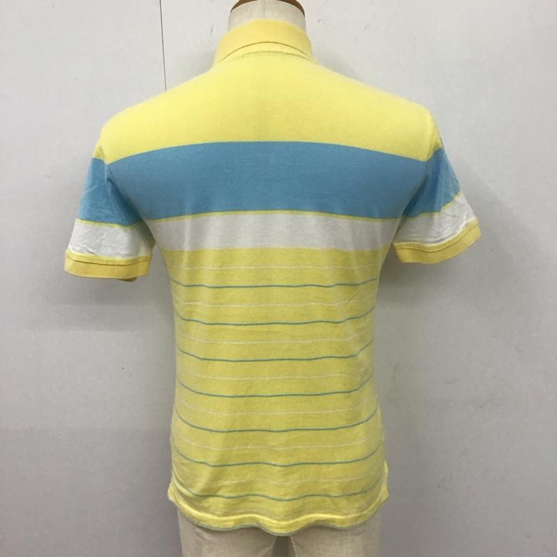 バーバリーブラックレーベル BURBERRY BLACK LABEL ポロシャツ 半袖 半袖ポロシャツ カラーシャツ 半袖カットソー 2 ボーダー柄 マルチカラー / マルチカラー /  メンズ USED 古着 中古 10113110