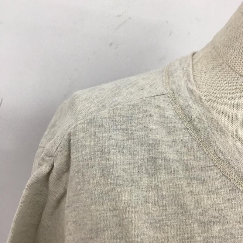 フォーティーファイブアールピーエム 45RPM Tシャツ 半袖 クルーネック コットン 1 ロゴ、文字 灰 / グレー / レディース USED 古着 中古 10112342