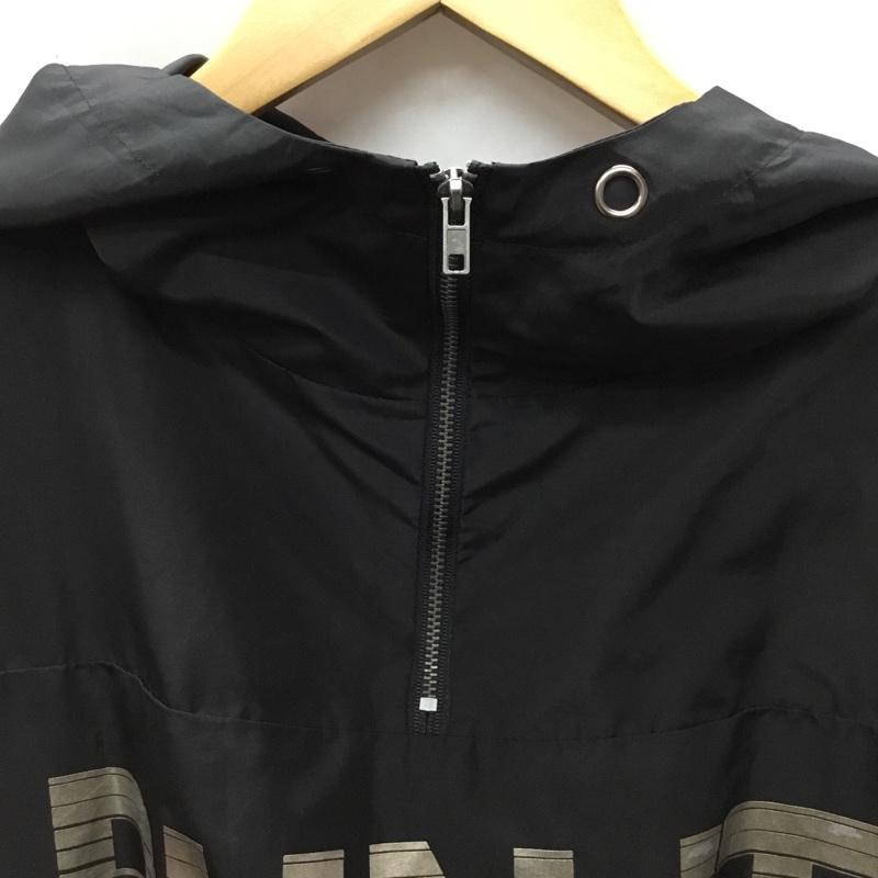 フォーエバー21 FOREVER21 ジャケット、上着 ジャンパー、ブルゾン マウンテンパーカー S ロゴ、文字 黒 / ブラック / レディース USED 古着 中古 10110580