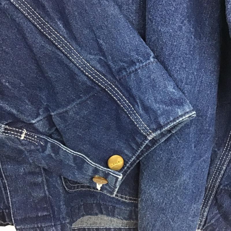 カーハート Carhartt ジャケット、上着 ジャケット、ブレザー デニムジャケット Gジャン アウター カジュアルジャケット メンズ USED 古着 中古 10137060