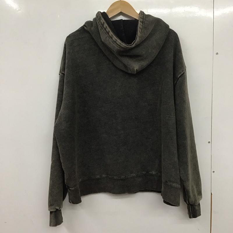 アドラー ADRER パーカー 長袖 ADRpa677 Linestone retro heavy weight parker XS 無地 黒 / ブラック / メンズ USED 古着 中古 10137989