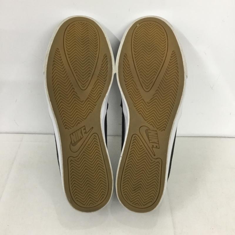 ナイキ NIKE スニーカー スニーカー CD5460-001 コート ロイヤル AC SLP スリッポン 28.5cm 28.5cm 無地 黒 / ブラック / メンズ USED 古着 中古 10139069