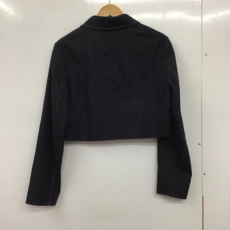 ザラ ZARA ジャケット、上着 ジャケット、ブレザー M 無地 インディゴ / インディゴ / レディース USED 古着 中古 10133677