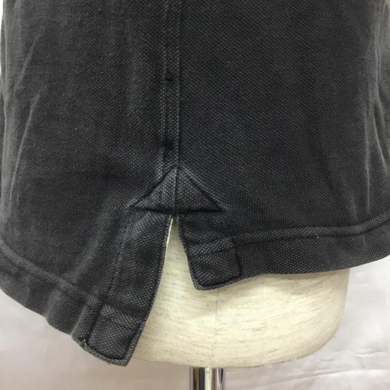 アバクロンビーアンドフィッチ ABERCROMBIE&FITCH ポロシャツ 半袖 半袖ポロシャツ カラーシャツ 半袖カットソー M ロゴ、文字 黒 / ブラック / メンズ USED 古着 中古 10109286