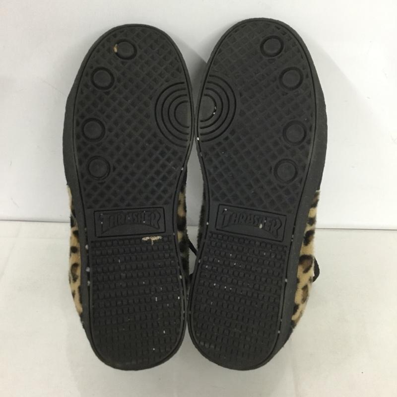 スラッシャー THRASHER スニーカー スニーカー US5 ハイカット US:5 ヒョウ柄・レオパード柄 黒 / ブラック / レディース USED 古着 中古 10138320
