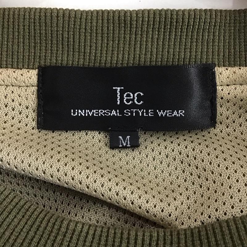 ユニバーサルスタイルウェア UNIVERSAL STYLE WEAR カットソー 半袖 M 無地 カーキ / カーキ / メンズ USED 古着 中古 10131941