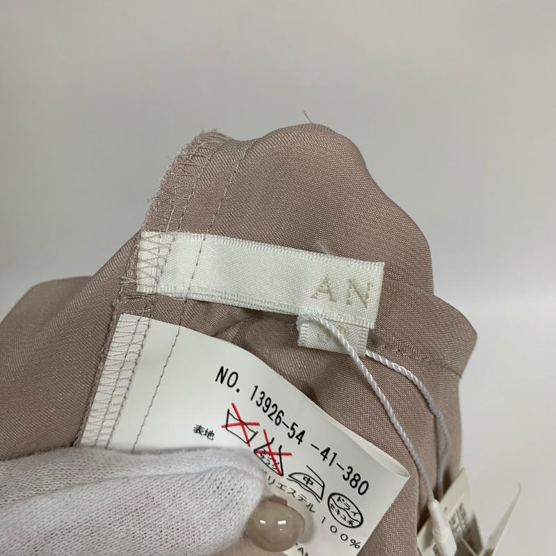 アナイ ANAYI カットソー 長袖 38 無地 桃 / ピンク / レディース USED 古着 中古 10015919