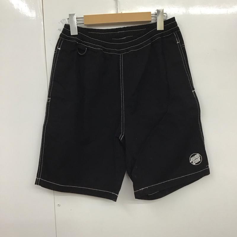 サンタクルーズ SANTA CRUZ パンツ ショートパンツ ショートパンツ ハーフパンツ カジュアルパンツ M 無地 黒 / ブラック /  メンズ USED 古着 中古 10123771