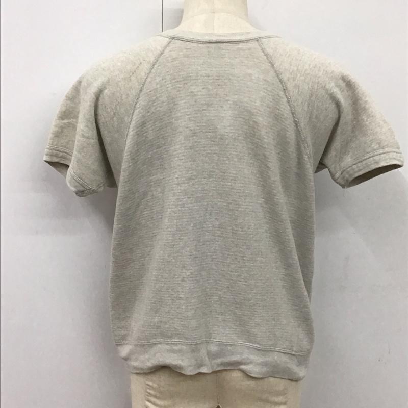 スプルース SPRUCE トレーナー 半袖 半袖スウェットカットソー クルーネックカットソー ラグラン 60s L ロゴ、文字 灰 / グレー /  メンズ USED 古着 中古 10119236