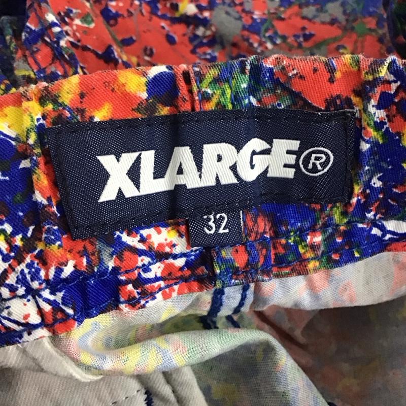 エクストララージ XLARGE パンツ ショートパンツ 32インチ 総柄 マルチカラー / マルチカラー / メンズ USED 古着 中古 10134833