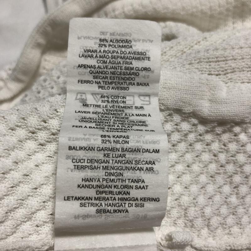 アルマーニエクスチェンジ A/X ARMANIEXCHANGE ベスト ベスト ニットベスト XS 無地 白 / ホワイト / レディース USED 古着 中古 10010576