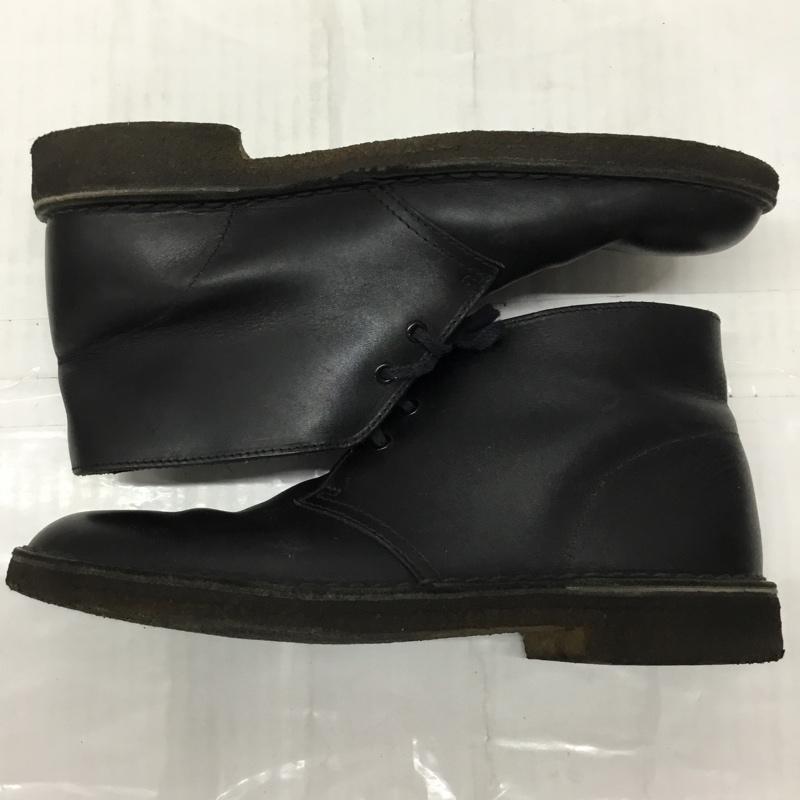 クラークス オリジナルズ Clarks Originals ブーツ ショートブーツ 13292 デザートブーツ US8 US:8 無地 黒 / ブラック / メンズ USED 古着 中古 10122217