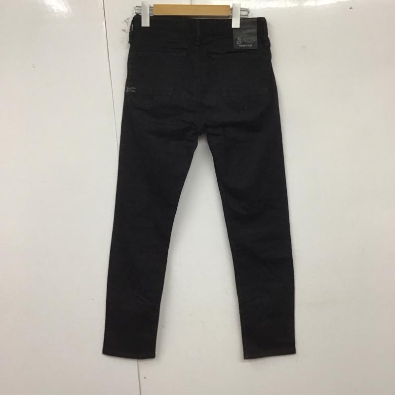 デンハム DENHAM パンツ デニム、ジーンズ デニムパンツ スリムパンツ カジュアルパンツ ストレッチパンツ 27インチ 無地 黒 / ブラック / メンズ USED 古着 中古 10128736