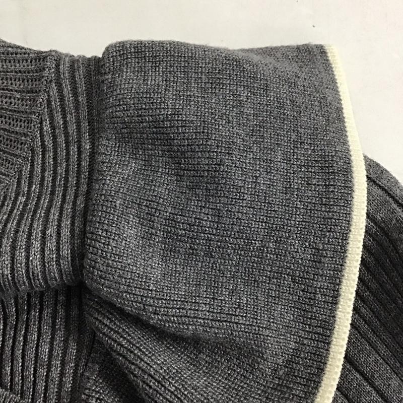 ロペピクニック ROPE PICNIC ニット、セーター 長袖 38 無地 灰 / グレー / レディース USED 古着 中古 10142890