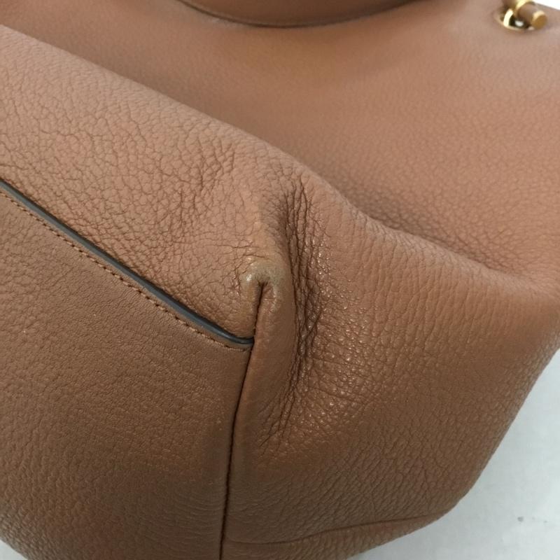 トリーバーチ TORY BURCH ショルダーバッグ ショルダーバッグ チェーンショルダーバッグ トートバッグ ワンポイント 茶 / ブラウン / レディース USED 古着 中古 10143774