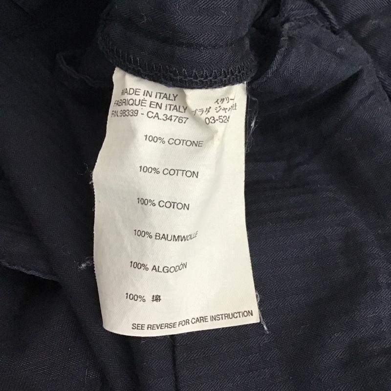 プラダ PRADA パンツ ショートパンツ ハーフパンツ ショートパンツ カジュアルパンツ 46 無地 紺 / ネイビー / メンズ USED 古着 中古 10112127