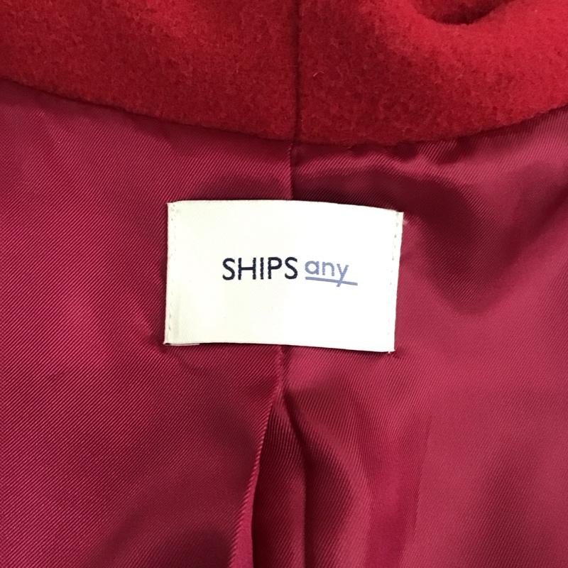シップス SHIPS コート コート一般 any 724-15-0009 SORONA フーデットコート ロング丈 FREE 無地 桃 / ピンク / レディース USED 古着 中古 10118224