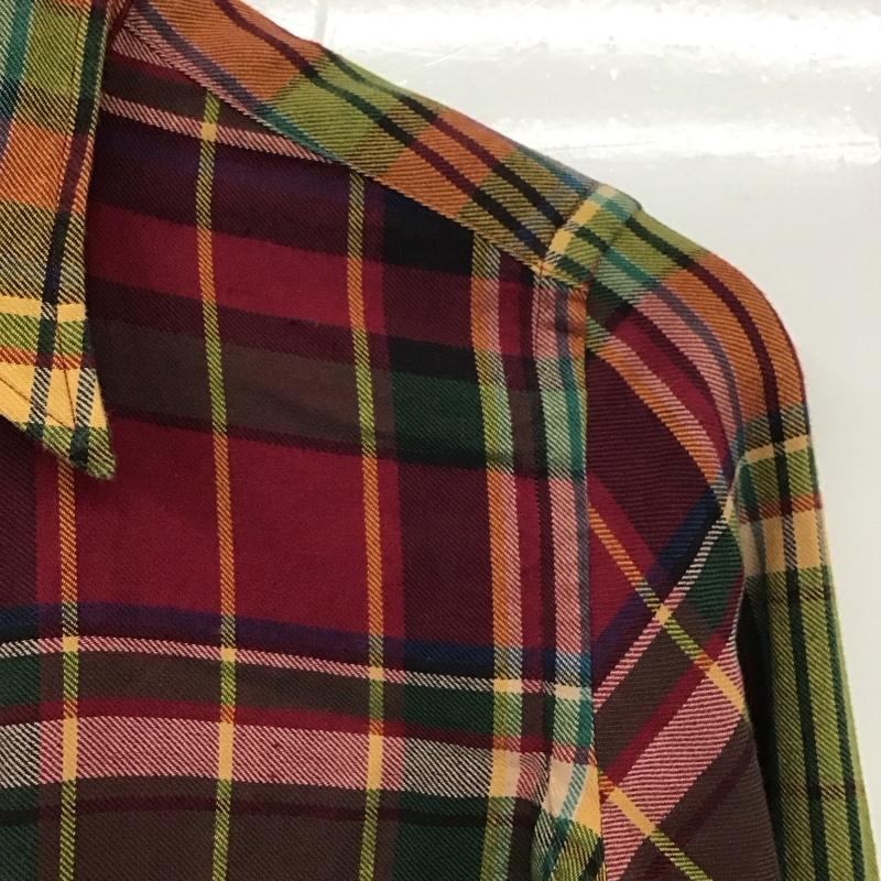 ラルフローレン RALPHLAUREN シャツ、ブラウス 長袖 4 チェック マルチカラー / マルチカラー / レディース USED 古着 中古 10133880