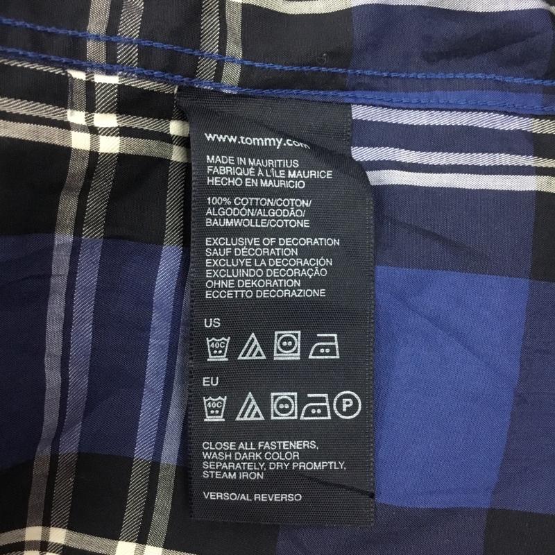 トミーヒルフィガー TOMMY HILFIGER シャツ、ブラウス 長袖 長袖シャツ カラーシャツ ポケットシャツ ボタンダウン チェックシャツ XL チェック マルチカラー / マルチカラー / メンズ USED 古着 中古 10115117