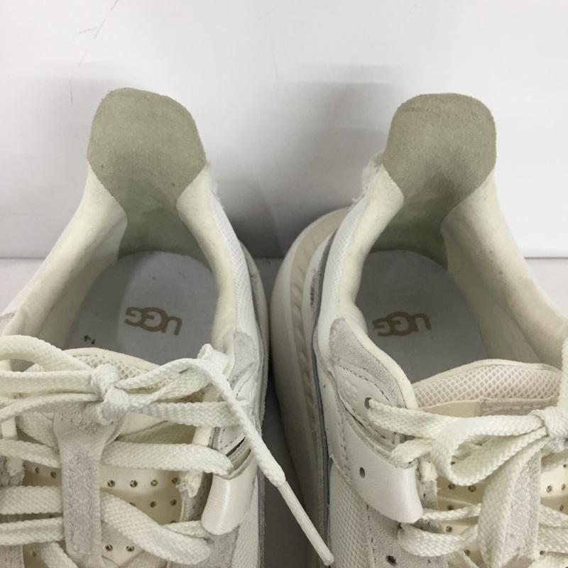 アグ UGG スニーカー スニーカー 1127110 CA805 V2 28cm 箱有 28.0cm ロゴ、文字 白 / ホワイト / X 灰 / グレー / メンズ USED 古着 中古 10146008