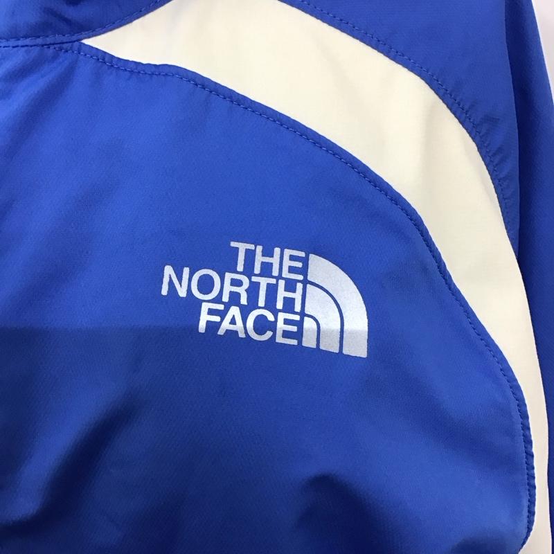ザノースフェイス THE NORTH FACE ジャケット、上着 ジャケット、ブレザー BG506322 ブルゾン FLIGHT SERIES L ロゴ、文字 青 / ブルー / X 白 / ホワイト / レディース USED 古着 中古 10122135