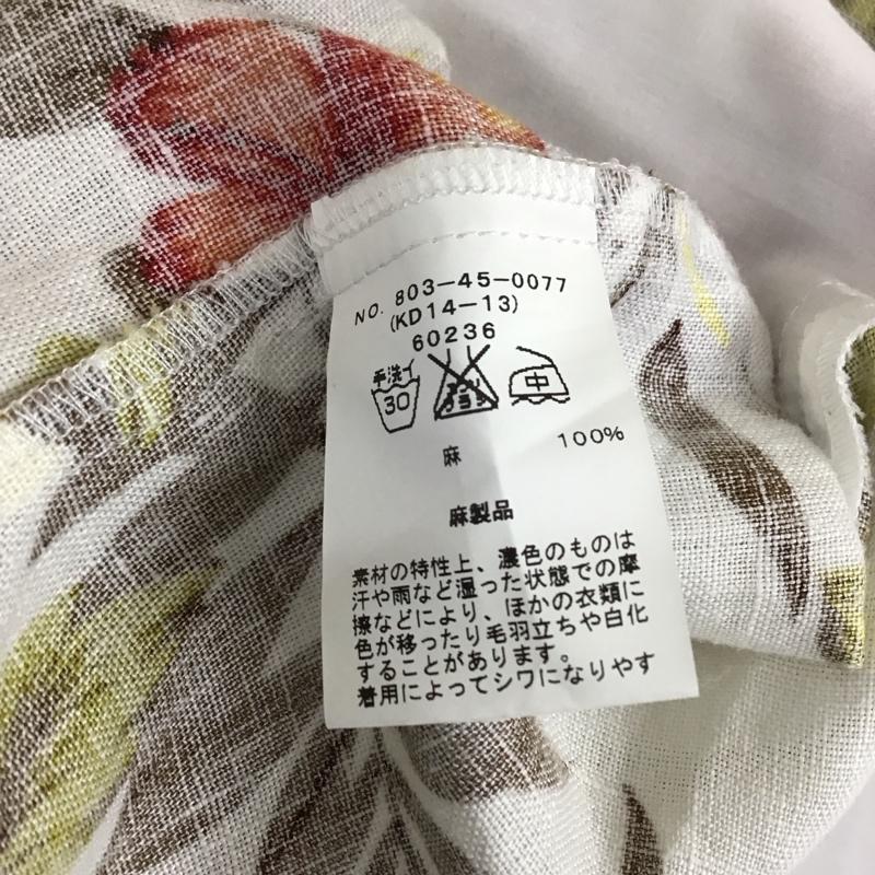 シップス SHIPS ワンピース ひざ丈スカート ノースリーブワンピース ロングワンピース フレアワンピース プリント マルチカラー / マルチカラー / レディース USED 古着 中古 10114337