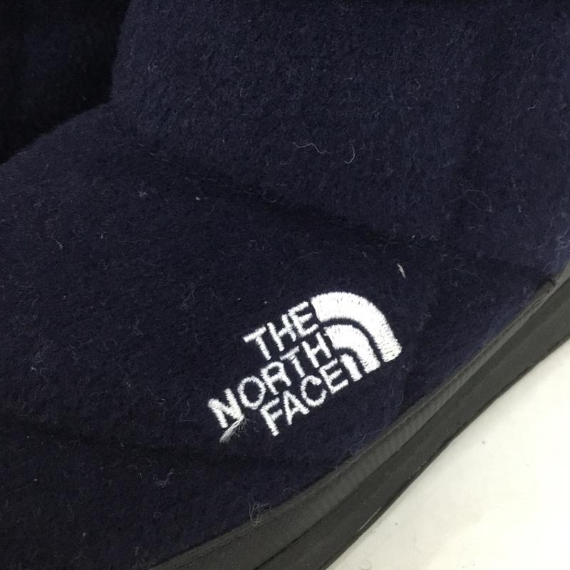 ザノースフェイス THE NORTH FACE ブーツ ショートブーツ NFW51683 W ヌプシブーティウール2 アウトドア 24cm 24.0cm ロゴ、文字 紺 / ネイビー / レディース USED 古着 中古 10137137
