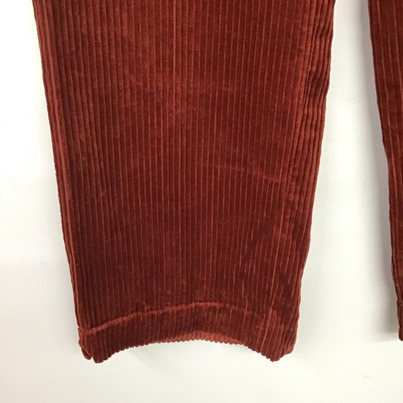 ザラ ZARA パンツ スラックス コーデュロイ S 無地 えんじ / ワインレッド / レディース USED 古着 中古 10139754