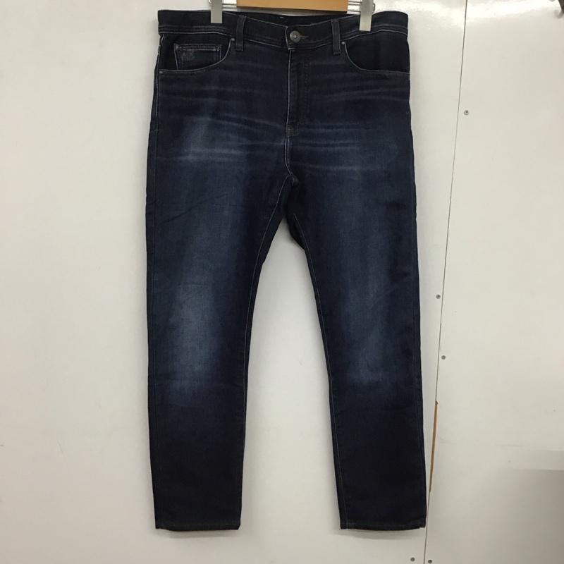 アルマーニエクスチェンジ ARMANI EXCHANGE パンツ デニム、ジーンズ デニムパンツ スリムパンツ カジュアルパンツ ストレッチパンツ 34インチ 無地 インディゴ / インディゴ / メンズ USED 古着 中古 10132913