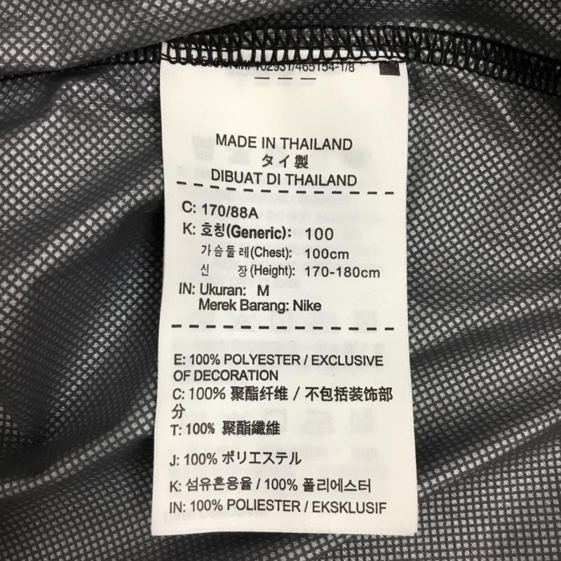 ナイキ NIKE ジャケット、上着 ジャケット、ブレザー 831583-010 SQUAD17ドリルトップINSTK ジップアップジャケット M ロゴ、文字 黒 / ブラック / メンズ USED 古着 中古 10120257