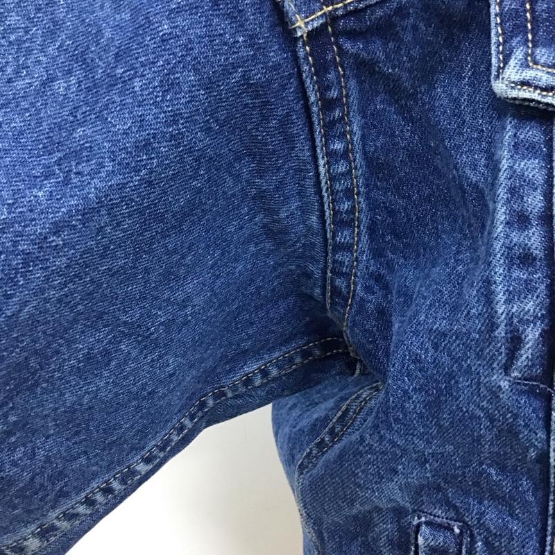 ギャップ GAP ジャケット、上着 ジャケット、ブレザー Gジャン デニムジャケット XL 無地 青 / ブルー / レディース USED 古着 中古 10117391
