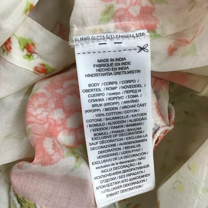 ポロラルフローレン POLO RALPH LAUREN シャツ、ブラウス 長袖 長袖シャツ カラーシャツ ポケットシャツ プリントシャツ XS プリント マルチカラー / マルチカラー / レディース USED 古着 中古 10114518