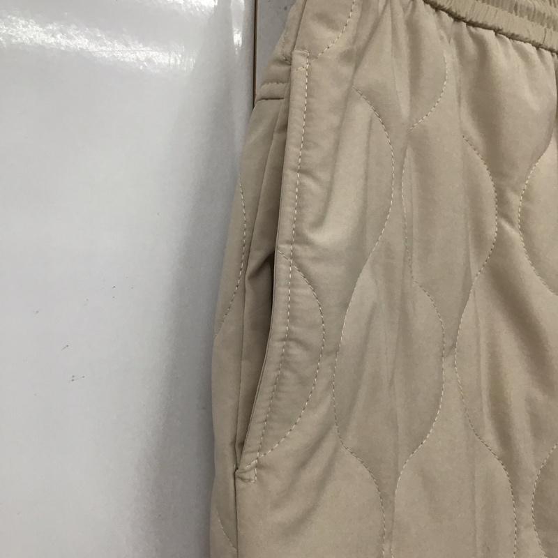 カンビオ CAMBIO パンツ ワークパンツ、ペインターパンツ ワイドパンツ カジュアルパンツ キルティングパンツ M 無地 ベージュ / ベージュ /  メンズ USED 古着 中古 10126223