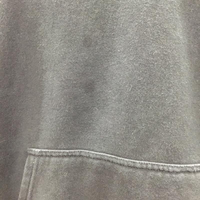 ステューシー STUSSY パーカー 長袖 長袖パーカー フード付きパーカー プリントスウェット トレーナー XL ロゴ、文字 黒 / ブラック /  メンズ USED 古着 中古 10120078