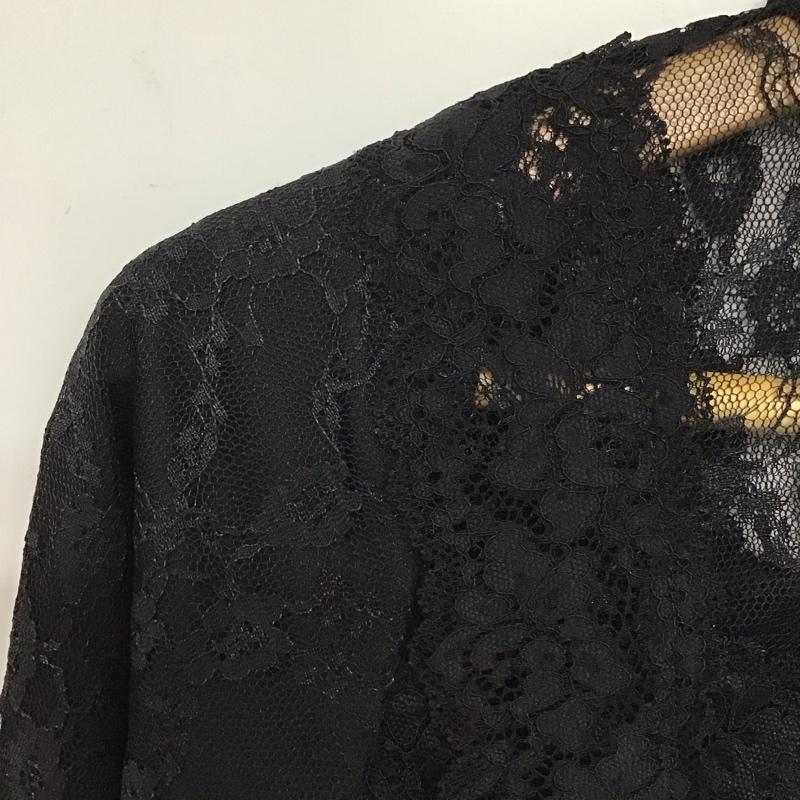マジェスティックレゴン MAJESTIC LEGON カットソー 長袖 S 無地 黒 / ブラック / レディース USED 古着 中古 10130200
