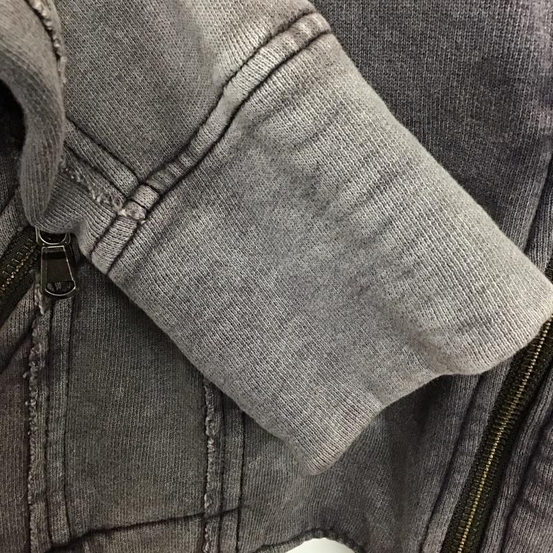 ディーゼル DIESEL ジャケット、上着 ジャケット、ブレザー ライダース スウェット S 無地 紺 / ネイビー / レディース USED 古着 中古 10131293