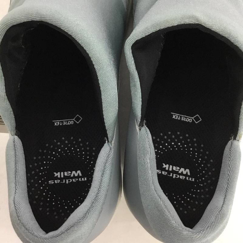 マドラスウォーク madras Walk スリッポン スリッポン MWL1008 スニーカー GORE-TEX 22.5cm 22.5cm 無地 灰 / グレー / レディース USED 古着 中古 10135791