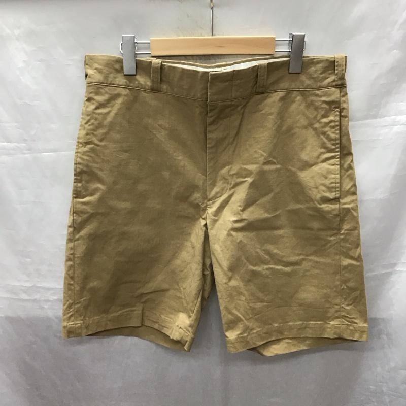 ディッキーズ Dickies パンツ ショートパンツ 221m40rh02 RonHerman ショートパンツ ハーフパンツ L ロゴ、文字 ベージュ / ベージュ /  メンズ USED 古着 中古 10121448